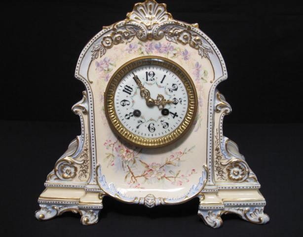 A Royal Bonn floral decorated