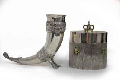 A Royal commemorative silver