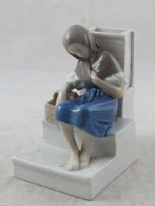 A Royal Copenhagen ceramic model of