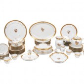 A Royal Copenhagen Gold Rose P