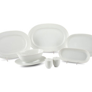 A Royal Copenhagen Porcelain Dinner