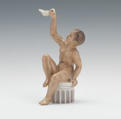 A Royal Copenhagen Satyr with