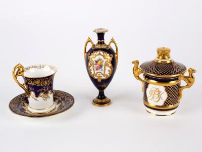 A Royal Crown Derby dark blue