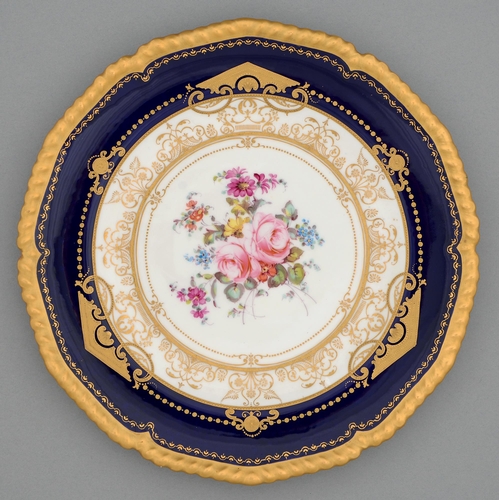 A Royal Crown Derby dessert