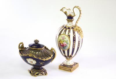 A Royal Crown Derby ewer, 26.5cm