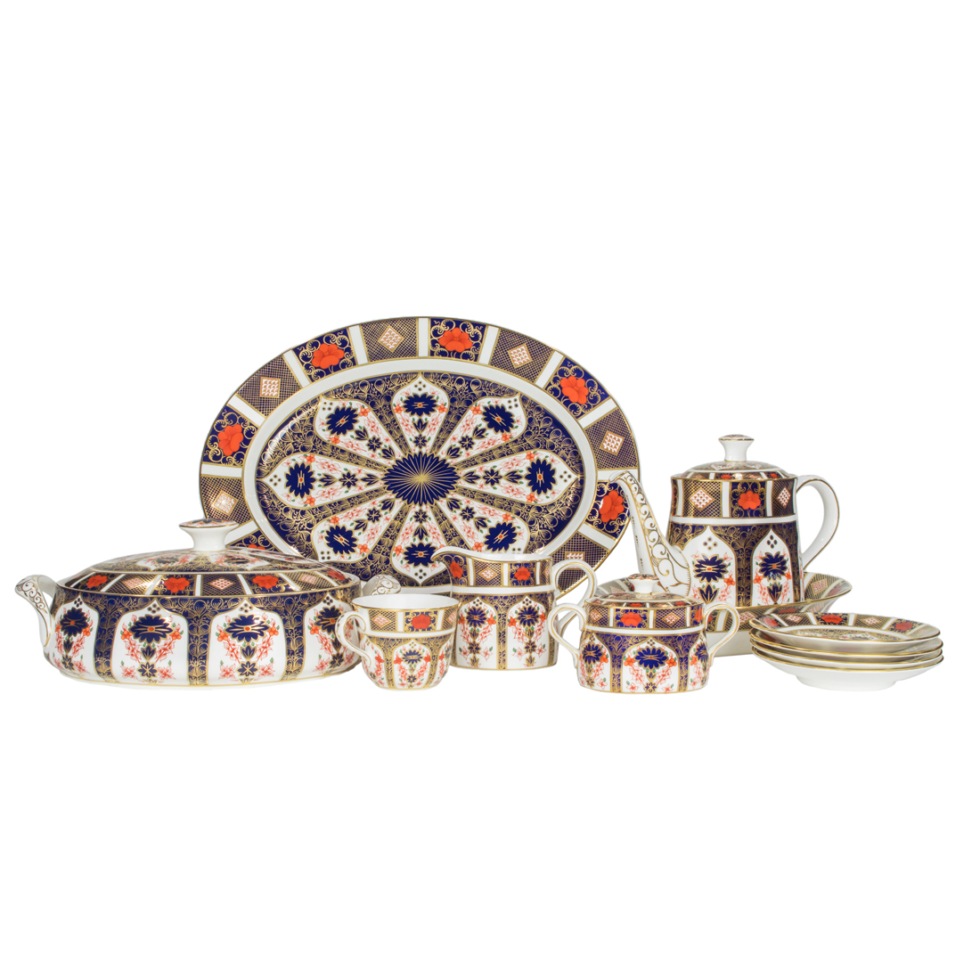 A ROYAL CROWN DERBY PORCELAIN