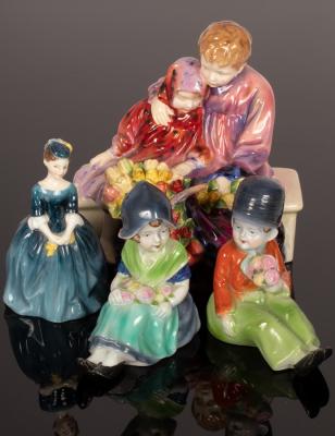 A Royal Doulton figure group, The