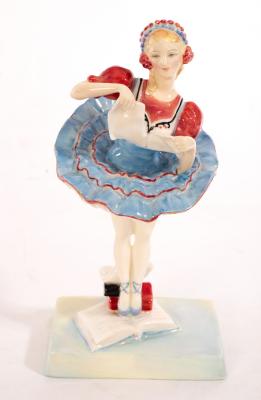 A Royal Doulton figure of Coppélia,