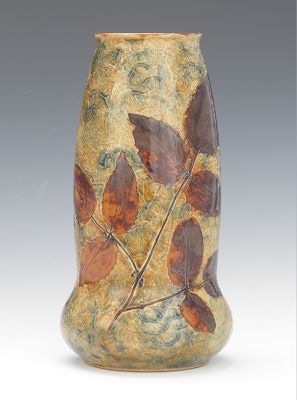 A Royal Doulton "Foliage Ware" Vase