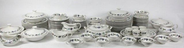A Royal Doulton part dinner service