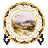 A ROYAL DOULTON PORCELAIN CABI