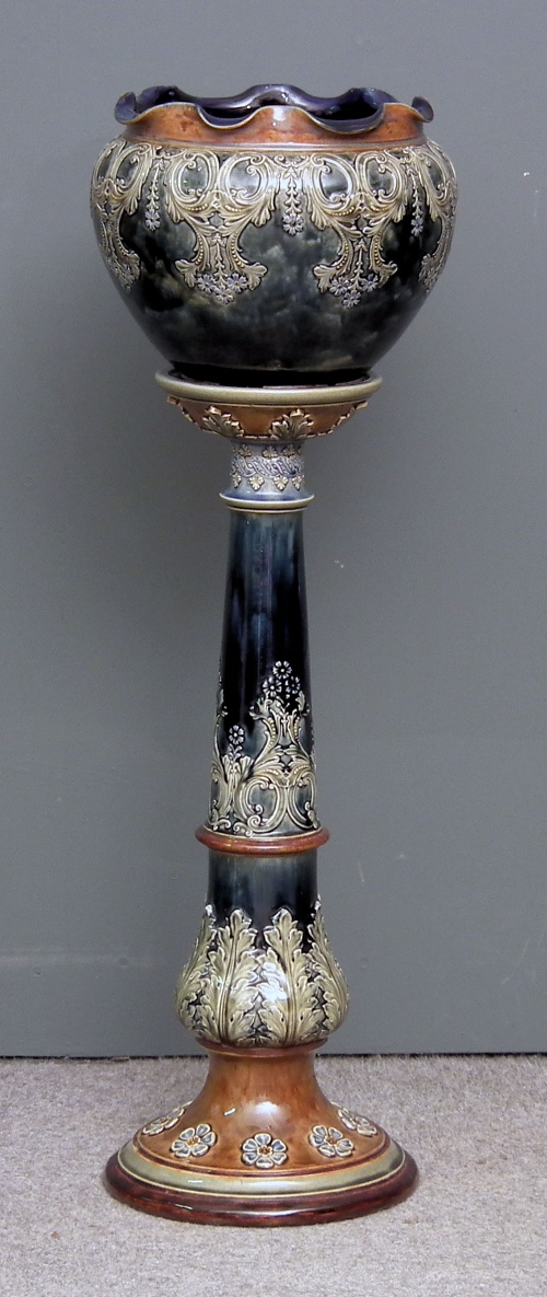 A Royal Doulton stoneware bulbous