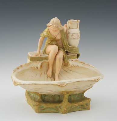 A Royal Dux Art Nouveau Ceramic