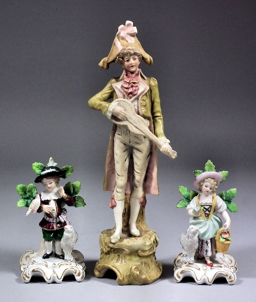 A Royal Dux porcelain figure of a