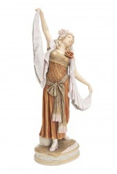 A ROYAL DUX VEILED DANCERA Roy