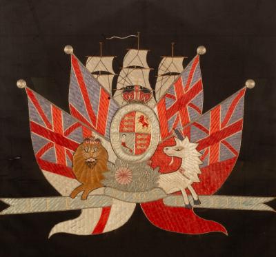 A Royal Navy Coat of Arms in