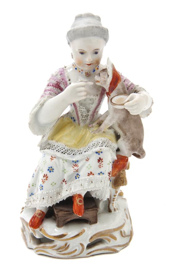 A Royal Vienna Porcelain Figural