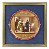 A Royal Vienna Porcelain Plaqu