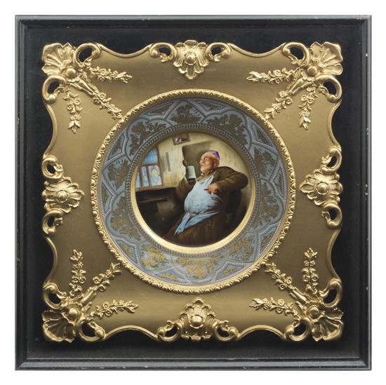 A Royal Vienna Style Cabinet