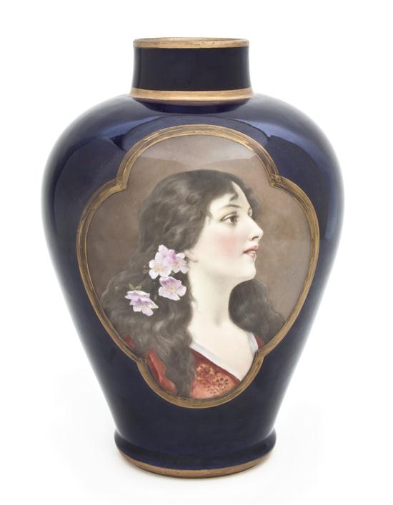 A Royal Vienna Style Porcelain