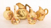 A Royal Worcester blush ivory