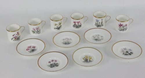 A Royal Worcester coffee set