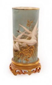 A Royal Worcester cylindrical