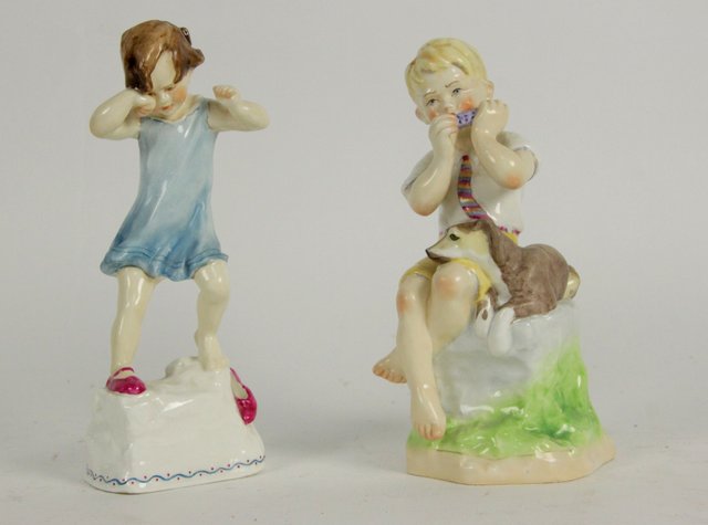 A Royal Worcester figure