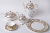 A ROYAL WORCESTER GILT DECORAT