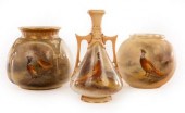 A Royal Worcester globular lob