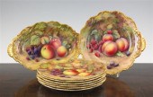 A Royal Worcester part dessert