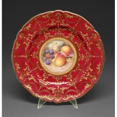 A Royal Worcester plate, 1964-