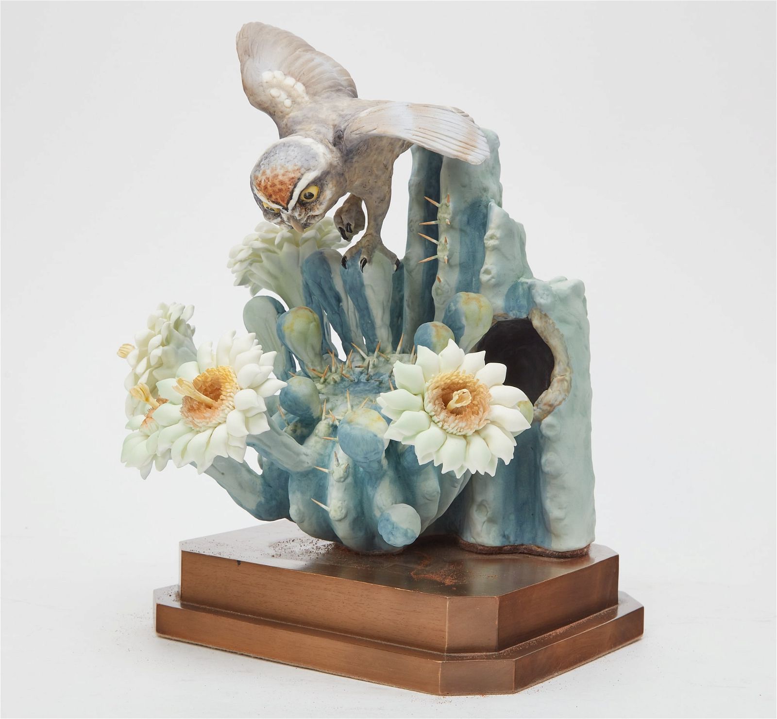 A ROYAL WORCESTER PORCELAIN MODEL