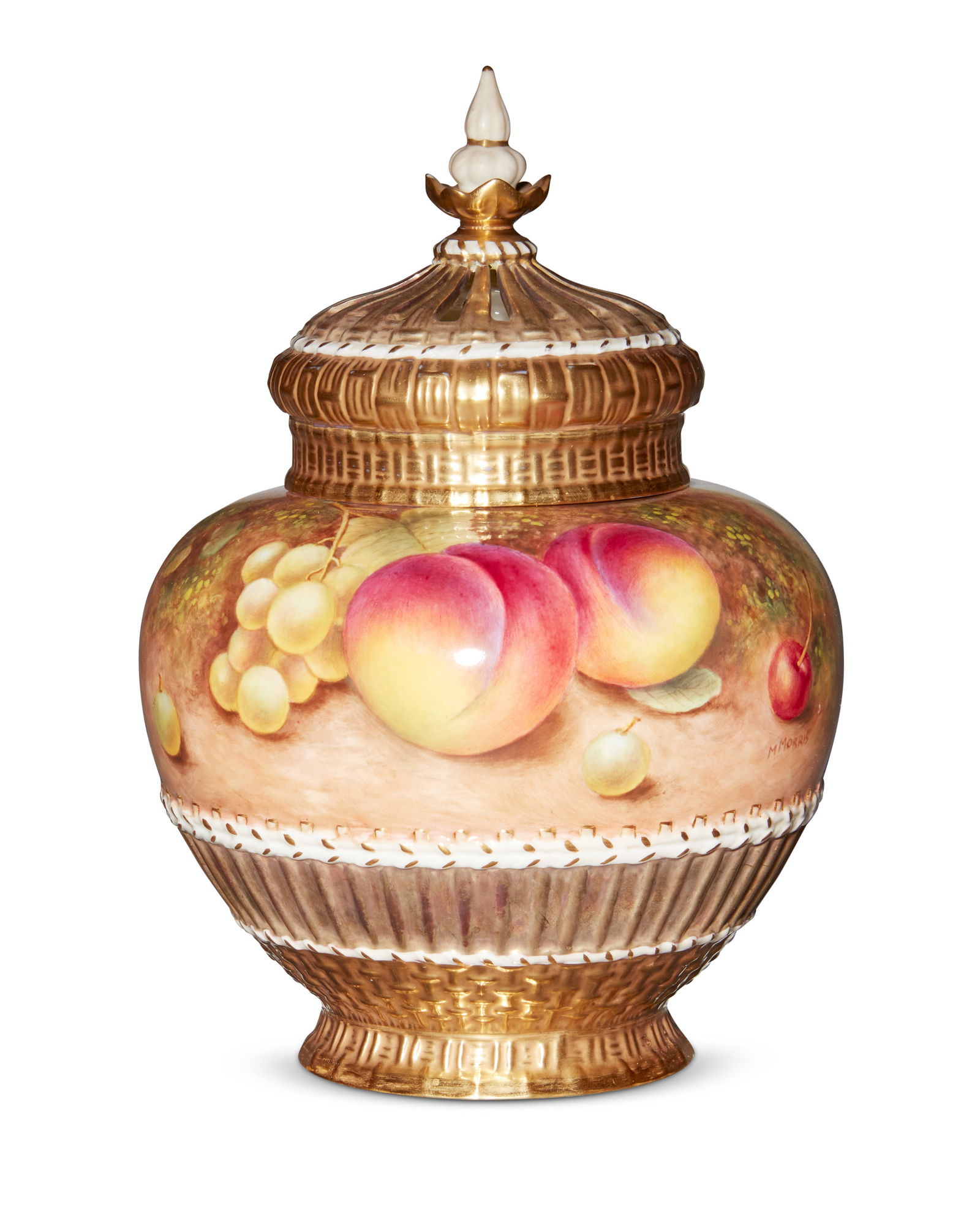 A ROYAL WORCESTER PORCELAIN