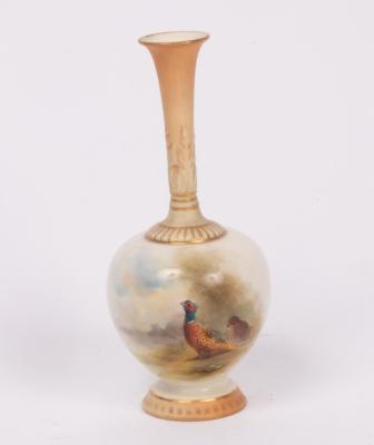 A Royal Worcester small bottle