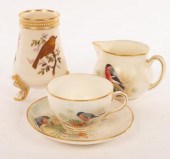 A Royal Worcester tapering vas