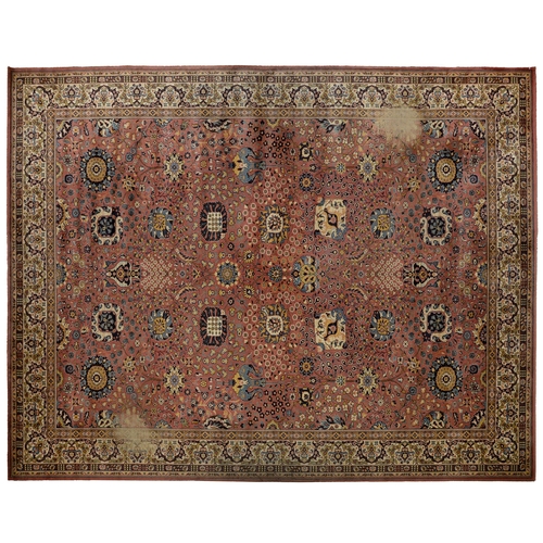 A rug, 393 x 303cm