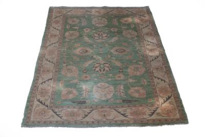 A rug of Persian design, the lime