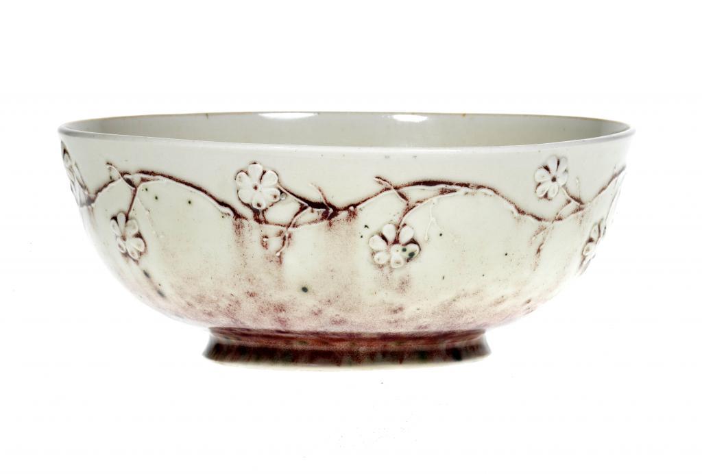 A RUSKIN HIGH FIRED BOWL shape