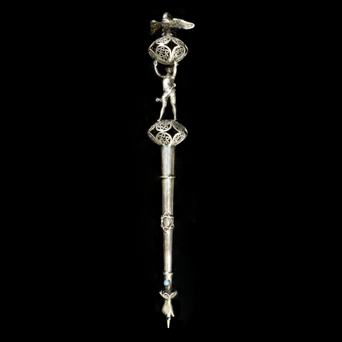 A RUSSIAN 84 STANDARD SILVER