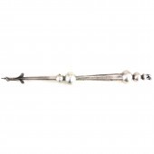 A RUSSIAN 84 STANDARD SILVER T