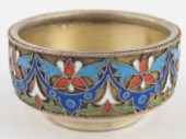 A Russian 88 standard cloisonn