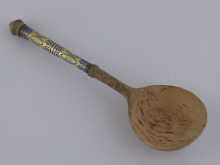 A Russian birch and champleve