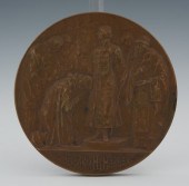 A Russian Bronze Commemorative