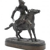 A Russian Bronze of a Figure o
