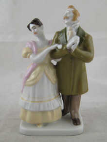 A Russian ceramic figure of a