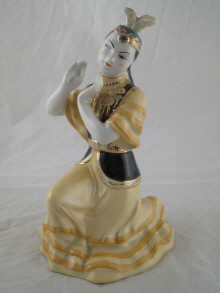 A Russian ceramic figure of a