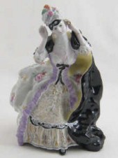 A Russian ceramic figure of a