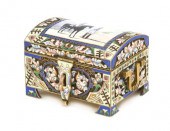 A Russian Enameled Gilt Silver