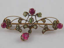 A Russian hallmarked 14 carat